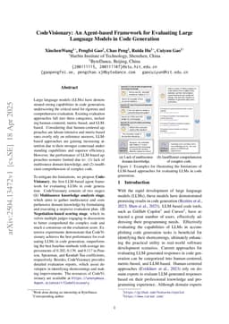 CodeVisionary: An Agent-based Framework for Evaluating Large Language Models in Code Generation