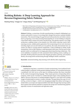 Knitting Robots: A Deep Learning Approach for Reverse-Engineering Fabric Patterns