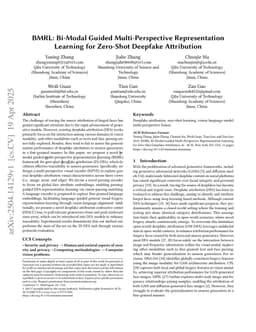 BMRL: Bi-Modal Guided Multi-Perspective Representation Learning for Zero-Shot Deepfake Attribution