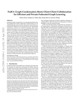 FedC4: Graph Condensation Meets Client-Client Collaboration for Efficient and Private Federated Graph Learning