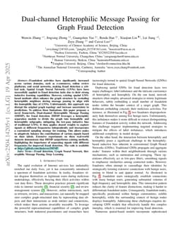 Dual-channel Heterophilic Message Passing for Graph Fraud Detection