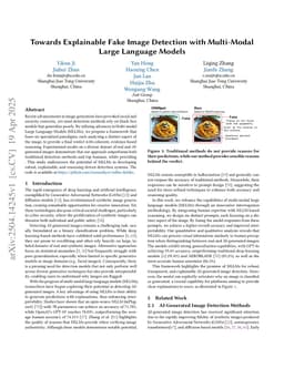 Towards Explainable Fake Image Detection with Multi-Modal Large Language Models