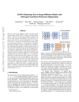 SUDO: Enhancing Text-to-Image Diffusion Models with Self-Supervised Direct Preference Optimization