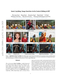 Insert Anything: Image Insertion via In-Context Editing in DiT