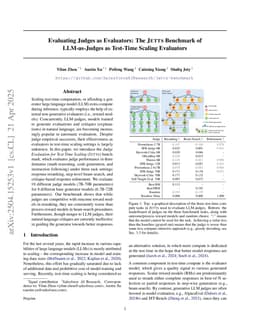 Evaluating Judges as Evaluators: The JETTS Benchmark of LLM-as-Judges as Test-Time Scaling Evaluators