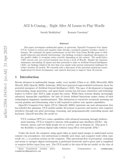 AGI Is Coming... Right After AI Learns to Play Wordle