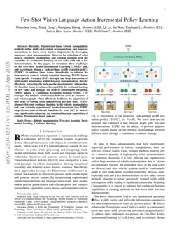 Few-Shot Vision-Language Action-Incremental Policy Learning