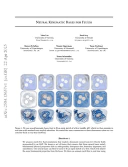 Neural Kinematic Bases for Fluids