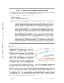 CAPO: Cost-Aware Prompt Optimization