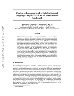 Can Large Language Models Help Multimodal Language Analysis? MMLA: A Comprehensive Benchmark