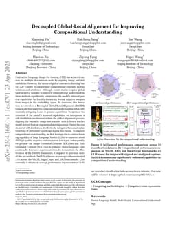 Decoupled Global-Local Alignment for Improving Compositional Understanding