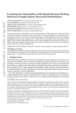 Evaluating the Vulnerability of ML-Based Ethereum Phishing Detectors to Single-Feature Adversarial Perturbations