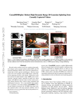 CasualHDRSplat: Robust High Dynamic Range 3D Gaussian Splatting from Casually Captured Videos