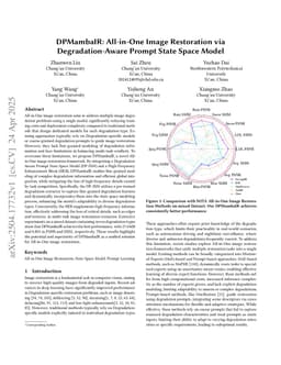 DPMambaIR:All-in-One Image Restoration via Degradation-Aware Prompt State Space Model