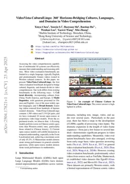 VideoVista-CulturalLingo: 360$^\circ$ Horizons-Bridging Cultures, Languages, and Domains in Video Comprehension