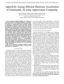 ApproXAI: Energy-Efficient Hardware Acceleration of Explainable AI using Approximate Computing