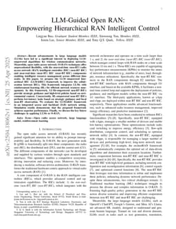 LLM-hRIC: LLM-empowered Hierarchical RAN Intelligent Control for O-RAN