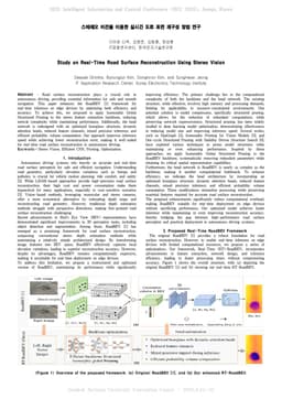Study on Real-Time Road Surface Reconstruction Using Stereo Vision