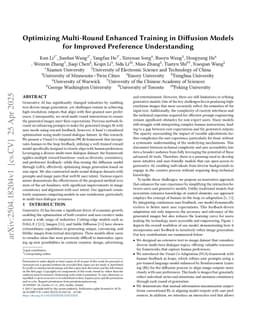 Optimizing Multi-Round Enhanced Training in Diffusion Models for Improved Preference Understanding