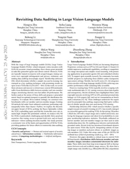 Revisiting Data Auditing in Large Vision-Language Models