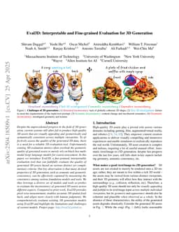 Eval3D: Interpretable and Fine-grained Evaluation for 3D Generation