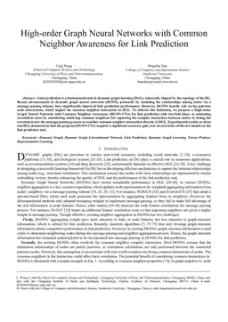 High-order Graph Neural Networks with Common Neighbor Awareness for Link Prediction