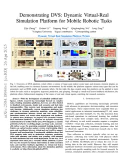 Demonstrating DVS: Dynamic Virtual-Real Simulation Platform for Mobile Robotic Tasks