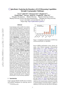 CipherBank: Exploring the Boundary of LLM Reasoning Capabilities through Cryptography Challenges