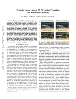Towards Latency-Aware 3D Streaming Perception for Autonomous Driving