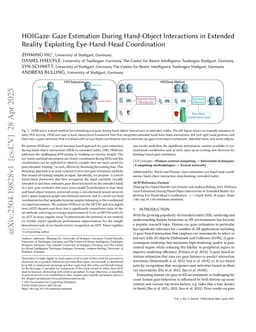 HOIGaze: Gaze Estimation During Hand-Object Interactions in Extended Reality Exploiting Eye-Hand-Head Coordination