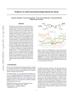 Predictive AI with External Knowledge Infusion for Stocks