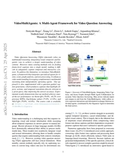 VideoMultiAgents: A Multi-Agent Framework for Video Question Answering