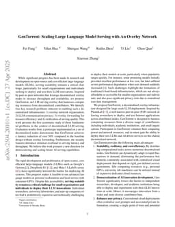 GenTorrent: Scaling Large Language Model Serving with An Overley Network