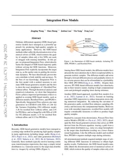 Integration Flow Models
