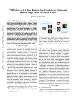 TTTFusion: A Test-Time Training-Based Strategy for Multimodal Medical Image Fusion in Surgical Robots