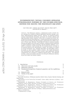 FourierSpecNet: Neural Collision Operator Approximation Inspired by the Fourier Spectral Method for Solving the Boltzmann Equation