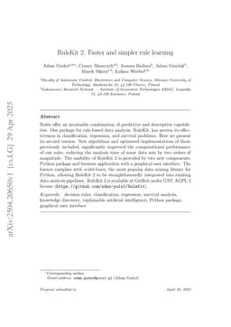 RuleKit 2: Faster and simpler rule learning