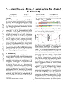 Ascendra: Dynamic Request Prioritization for Efficient LLM Serving