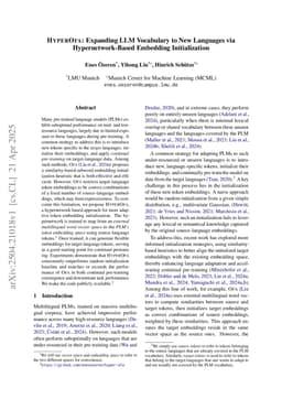 HYPEROFA: Expanding LLM Vocabulary to New Languages via Hypernetwork-Based Embedding Initialization