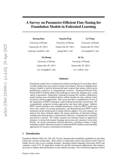 A Survey on Parameter-Efficient Fine-Tuning for Foundation Models in Federated Learning