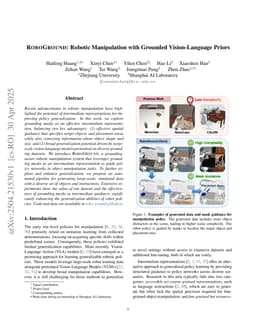 RoboGround: Robotic Manipulation with Grounded Vision-Language Priors