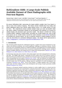 ReXGradient-160K: A Large-Scale Publicly Available Dataset of Chest Radiographs with Free-text Reports