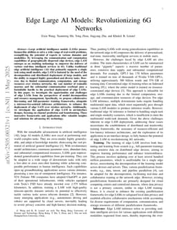 Edge Large AI Models: Revolutionizing 6G Networks