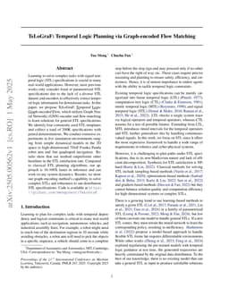TeLoGraF: Temporal Logic Planning via Graph-encoded Flow Matching