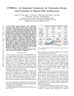 CIMFlow: An Integrated Framework for Systematic Design and Evaluation of Digital CIM Architectures
