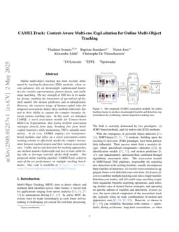 CAMELTrack: Context-Aware Multi-cue ExpLoitation for Online Multi-Object Tracking