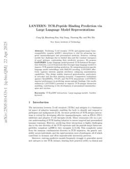 Enhancing TCR-Peptide Interaction Prediction with Pretrained Language Models and Molecular Representations