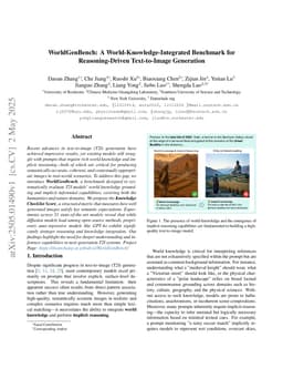 WorldGenBench: A World-Knowledge-Integrated Benchmark for Reasoning-Driven Text-to-Image Generation