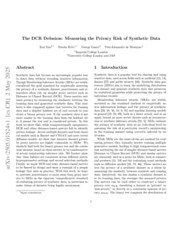 The DCR Delusion: Measuring the Privacy Risk of Synthetic Data