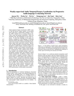 Weakly-supervised Audio Temporal Forgery Localization via Progressive Audio-language Co-learning Network